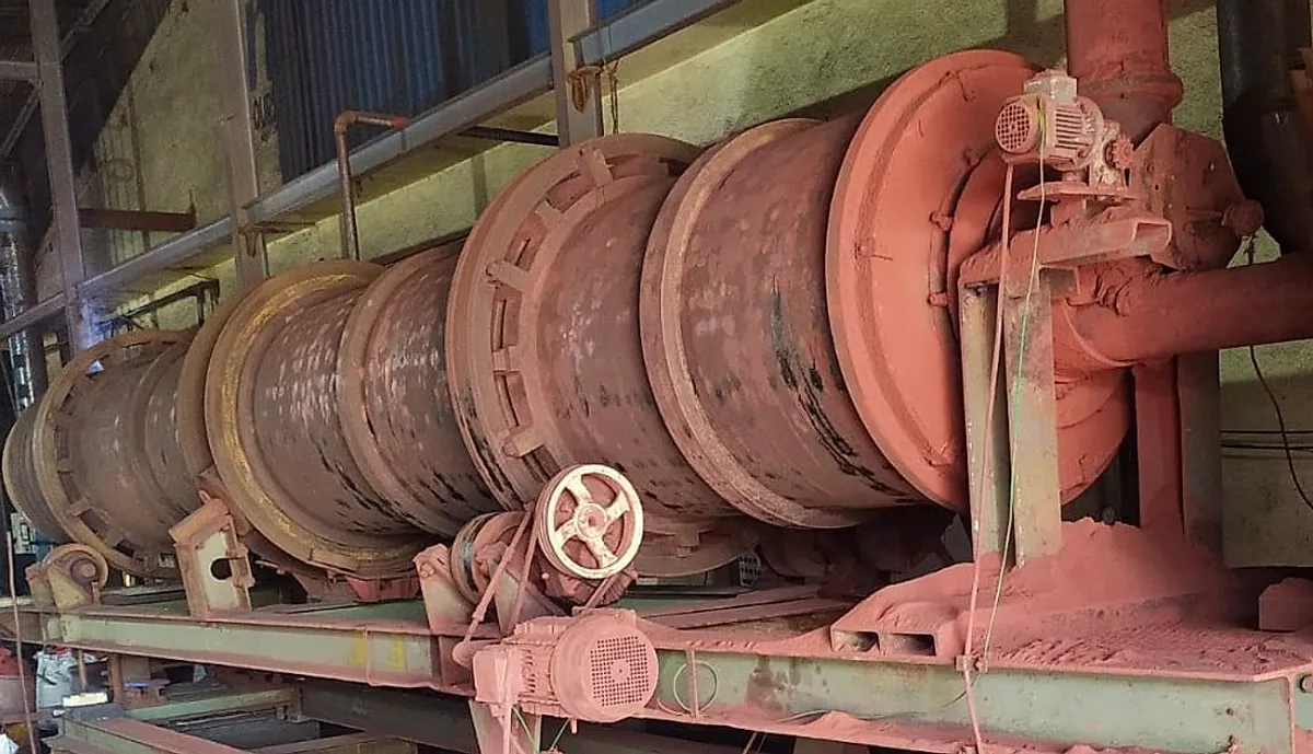 Rotary Dryer for Dyes