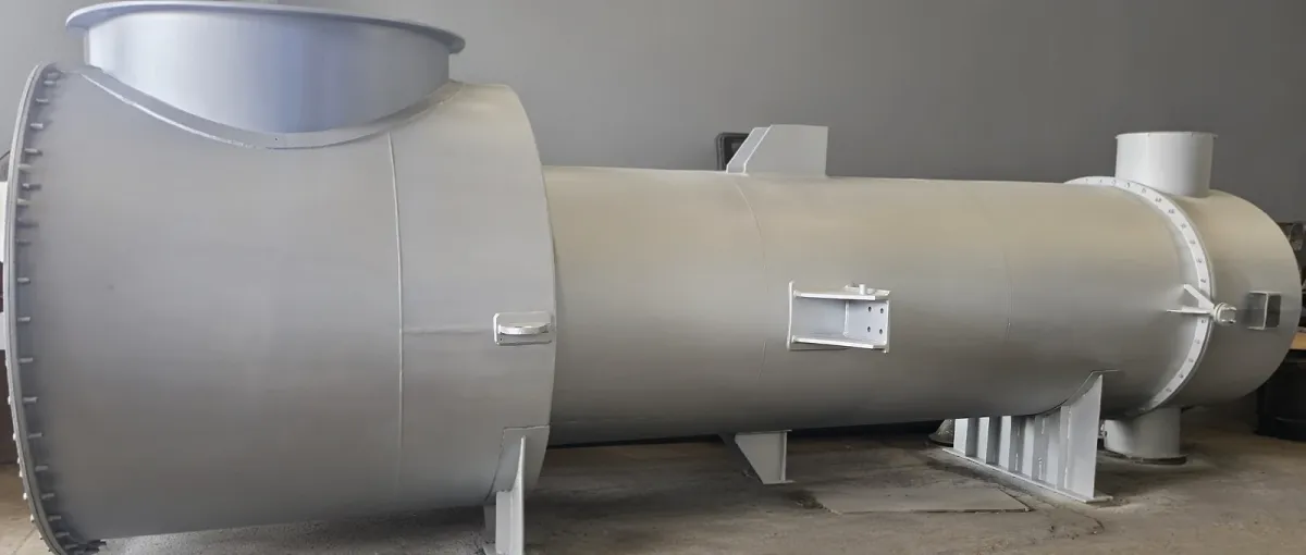 1200 Deg. Flue gas Heat Exchanger