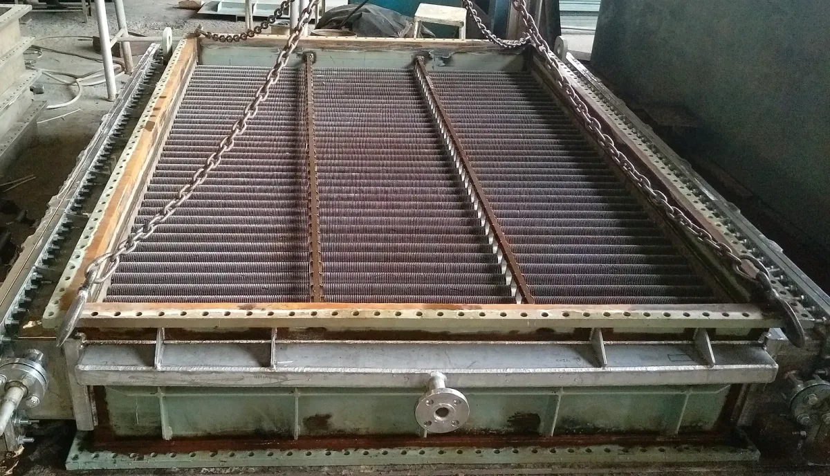 Fin Type Heat Exchanger Bundle